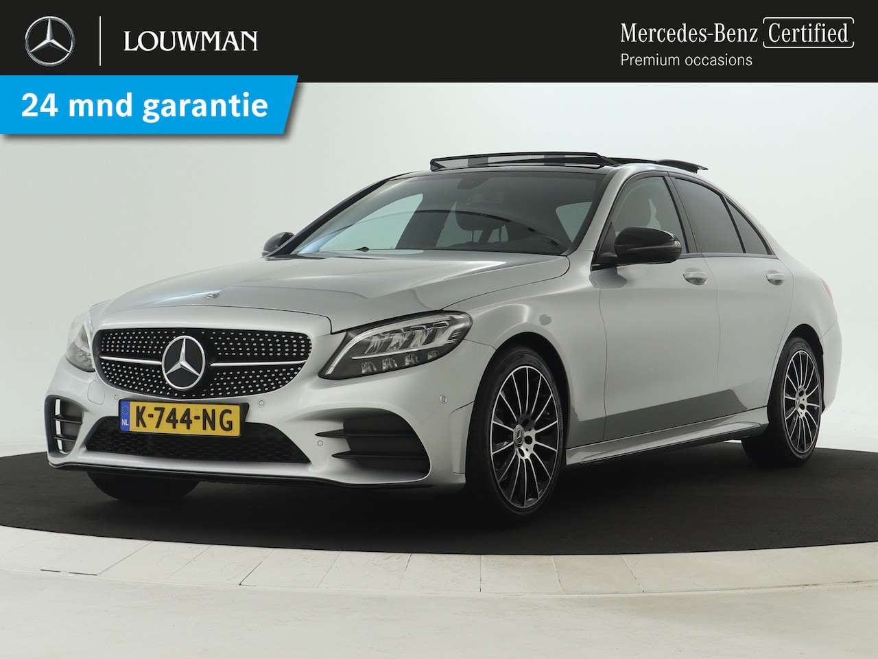 Mercedes-Benz C-klasse - 180 Business Solution AMG | Dodehoekdetector | Panoramadak | Inclusief 24 maanden MB Certi - AutoWereld.nl