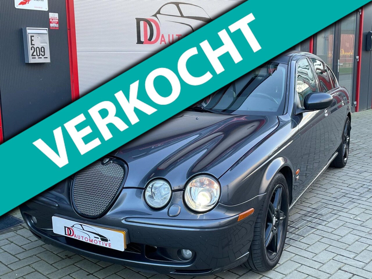 Jaguar S-type - 4.2 V8 R S/C AUT/SUPERCHARGER/NAVI/LEER/XENON/CRUISE/400PK - AutoWereld.nl