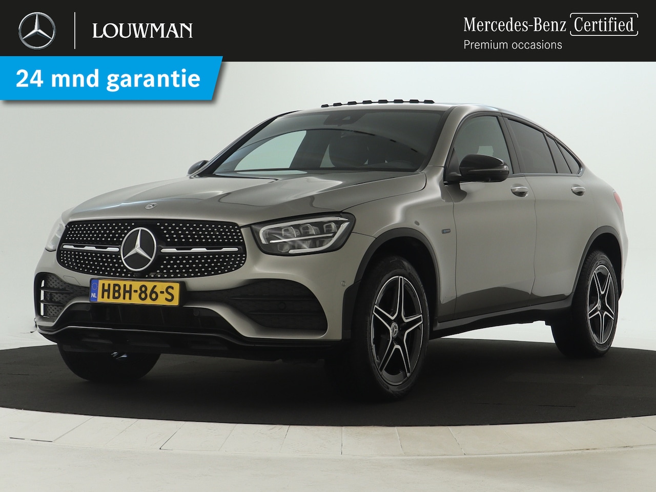 Mercedes-Benz GLC-klasse Coupé - 300 e Business Solution AMG | 360°-camera | Schuifdak | Nightpakket | Sfeerverlichting | I - AutoWereld.nl