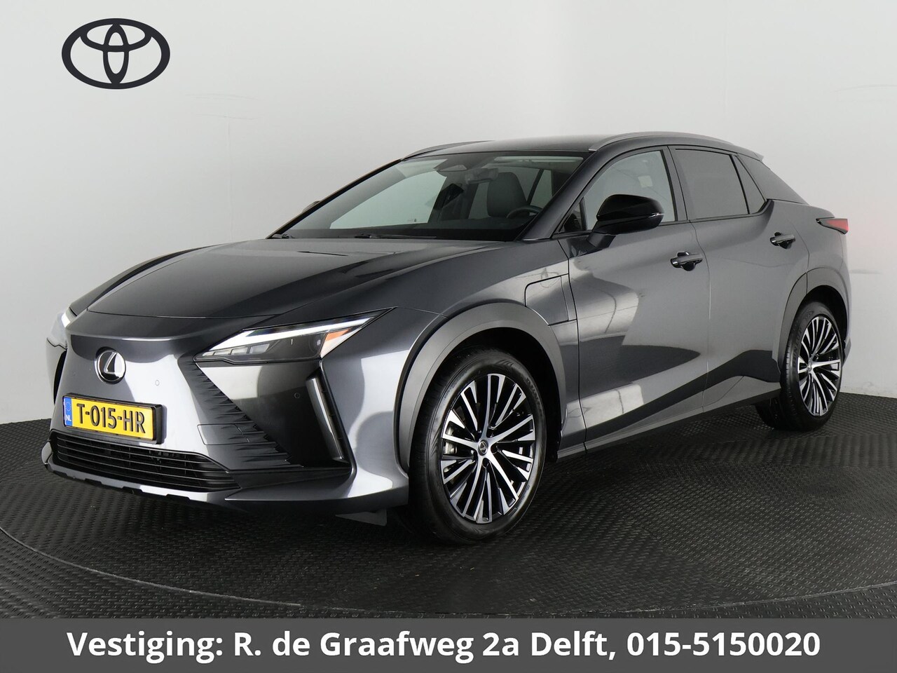 Lexus RZ - 450e Executive Line Premium Pack  | 20" lichtmetalen velgen | SONIC GREY Metallic - AutoWereld.nl