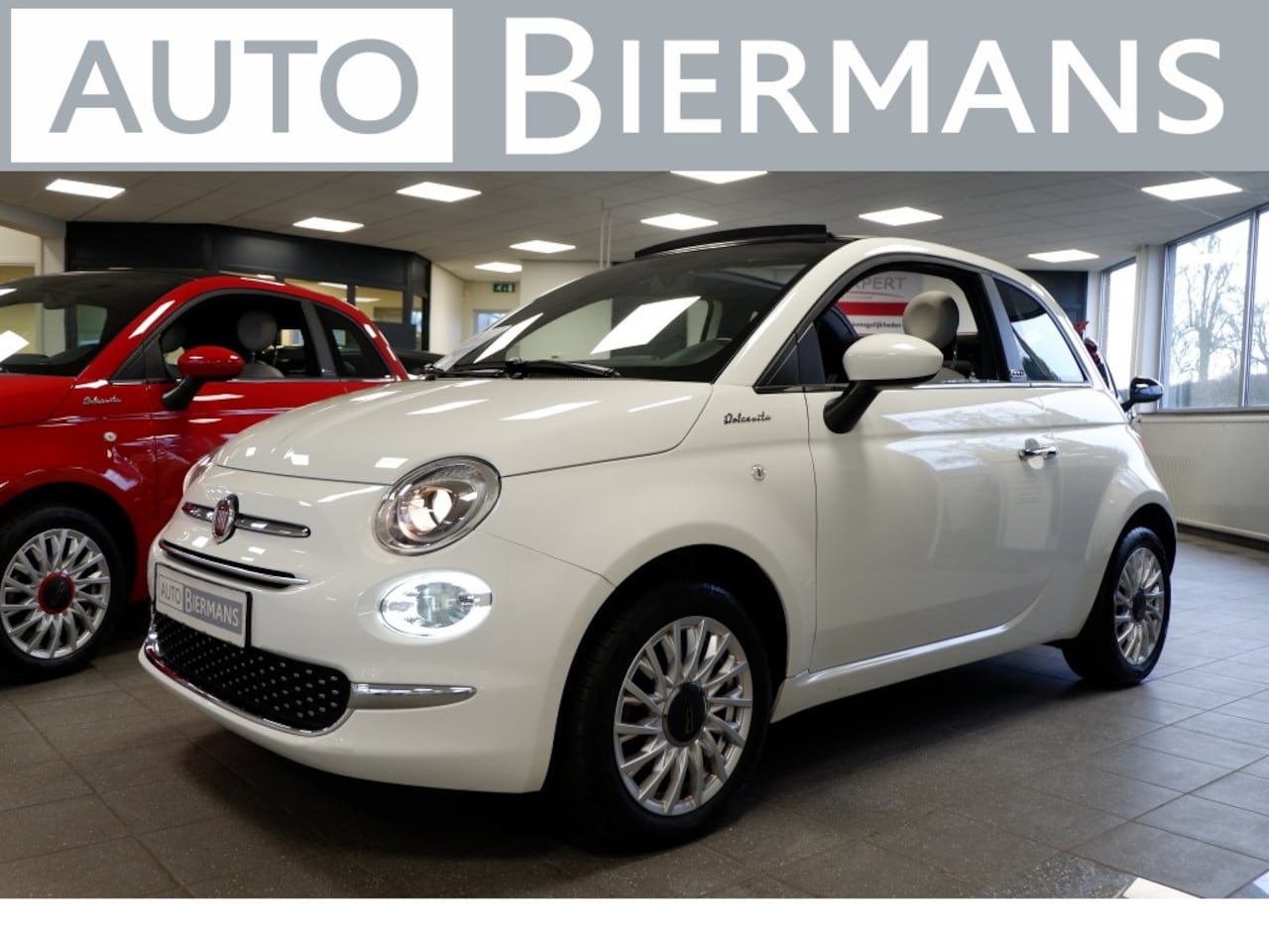 Fiat 500 C - 1.0 Hybrid Dolcevita Rijklaarprijs! 12MND Bovag garantie! - AutoWereld.nl