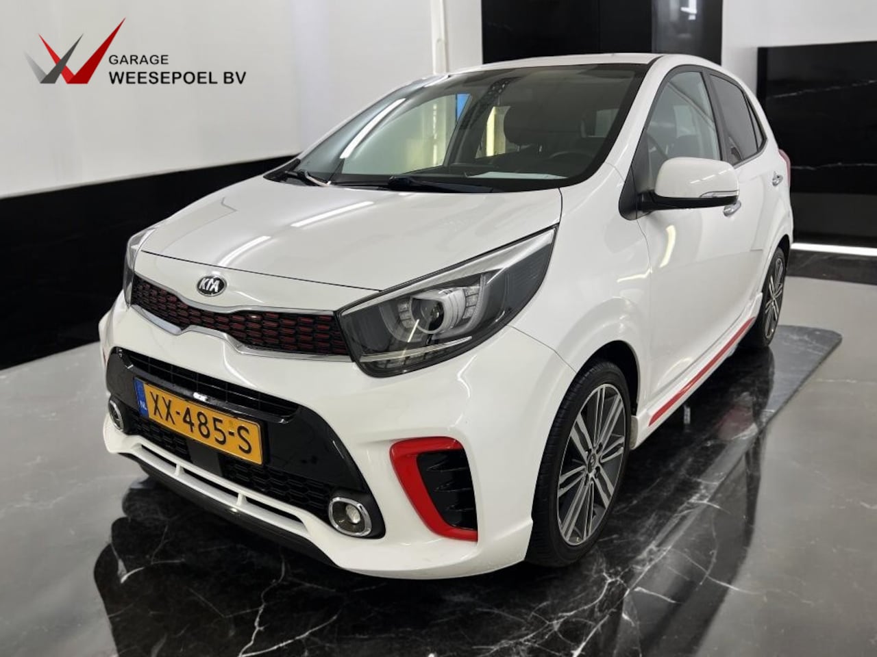 Kia Picanto - 1.0 T-GDI 100PK GT-Line - Navigatie - Camera - 16 inch LM velgen - Lederen bekleding - Fab - AutoWereld.nl