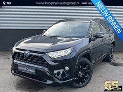 Toyota RAV4 - 2.5 Hybrid AWD Black Edition Leder/Alcantara, PDC, Stoelverwarming, Achteruitrijcamera, LM