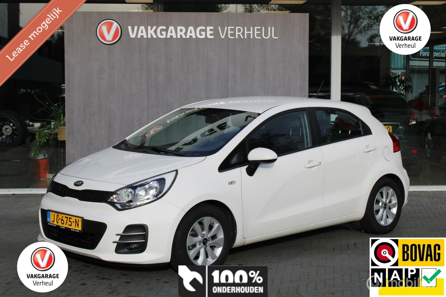 Kia Rio - 1.2 CVVT|ComfortPlus-Line|Navigator|Navi|Boekjes|Nap - AutoWereld.nl