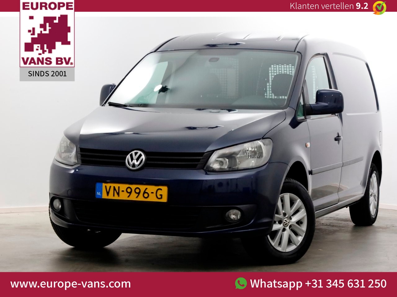 Volkswagen Caddy Maxi - 1.6 TDI 102pk C-Edition Airco/Leder 03-2015 - AutoWereld.nl