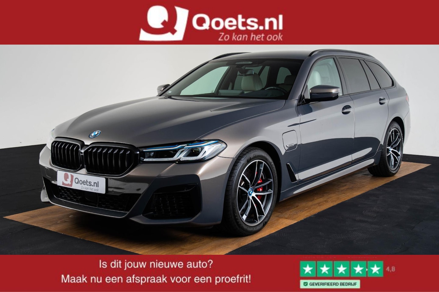 BMW 5-serie Touring - 530e xDrive High Executive M Sport - Parking/Driving Assistant - Head Up - Elektrisch verw - AutoWereld.nl