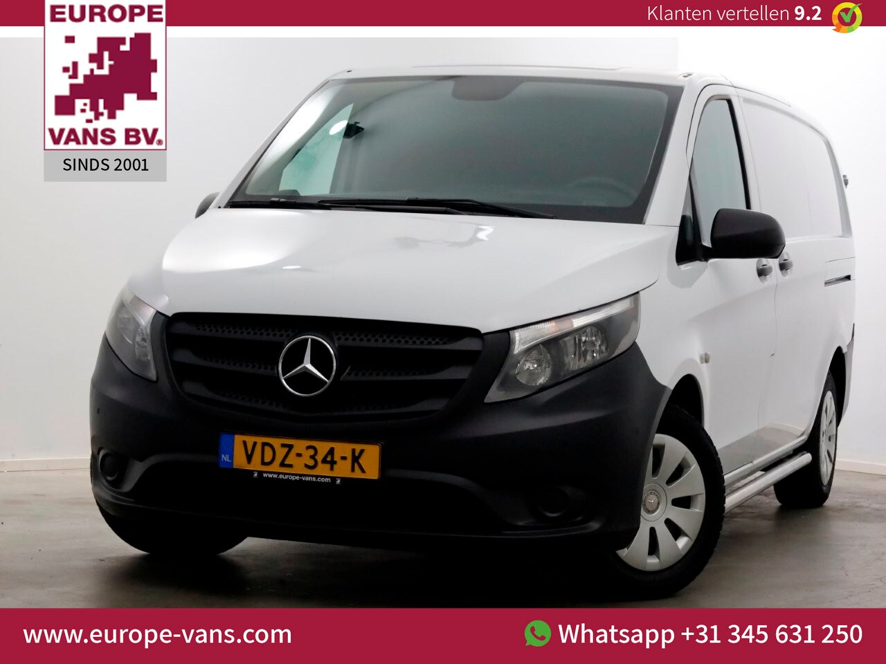 Mercedes-Benz Vito - 114 CDI 136pk RWD Lang 7G Automaat Navi/Camera 2x Schuifdeur 01-2020 - AutoWereld.nl