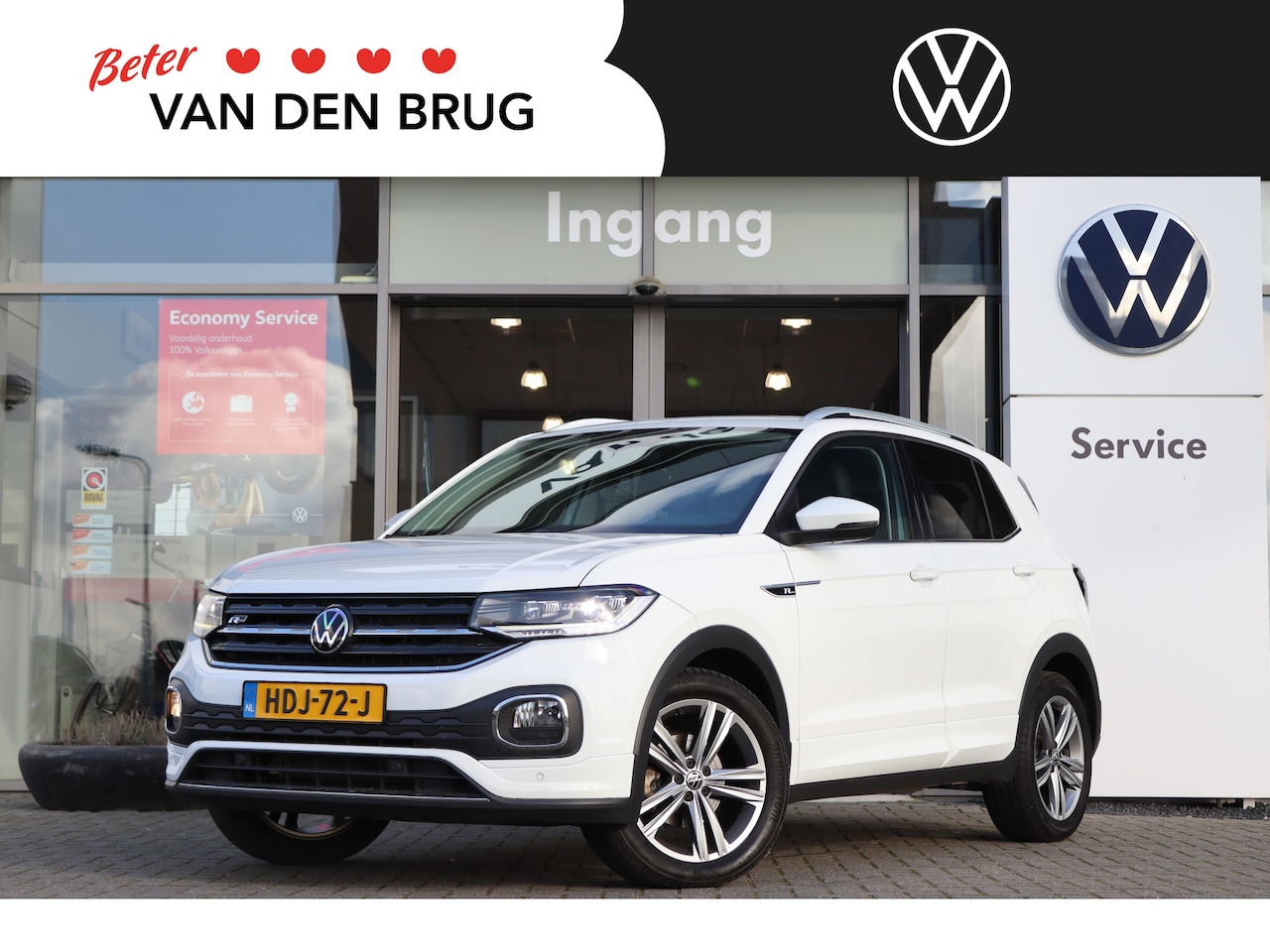 Volkswagen T-Cross - 1.0 TSI 110 pk Style Business R | Navigatie | Climatronic | Camera | Adaptive Cruise | LED - AutoWereld.nl