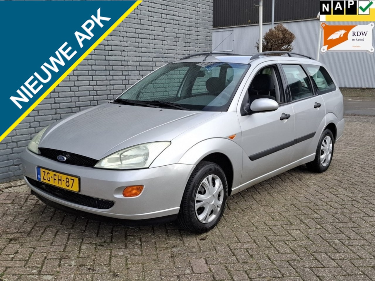 Ford Focus Wagon - 1.6-16V Ghia APK 03-26 Distr. vv 195dkm✅ - AutoWereld.nl