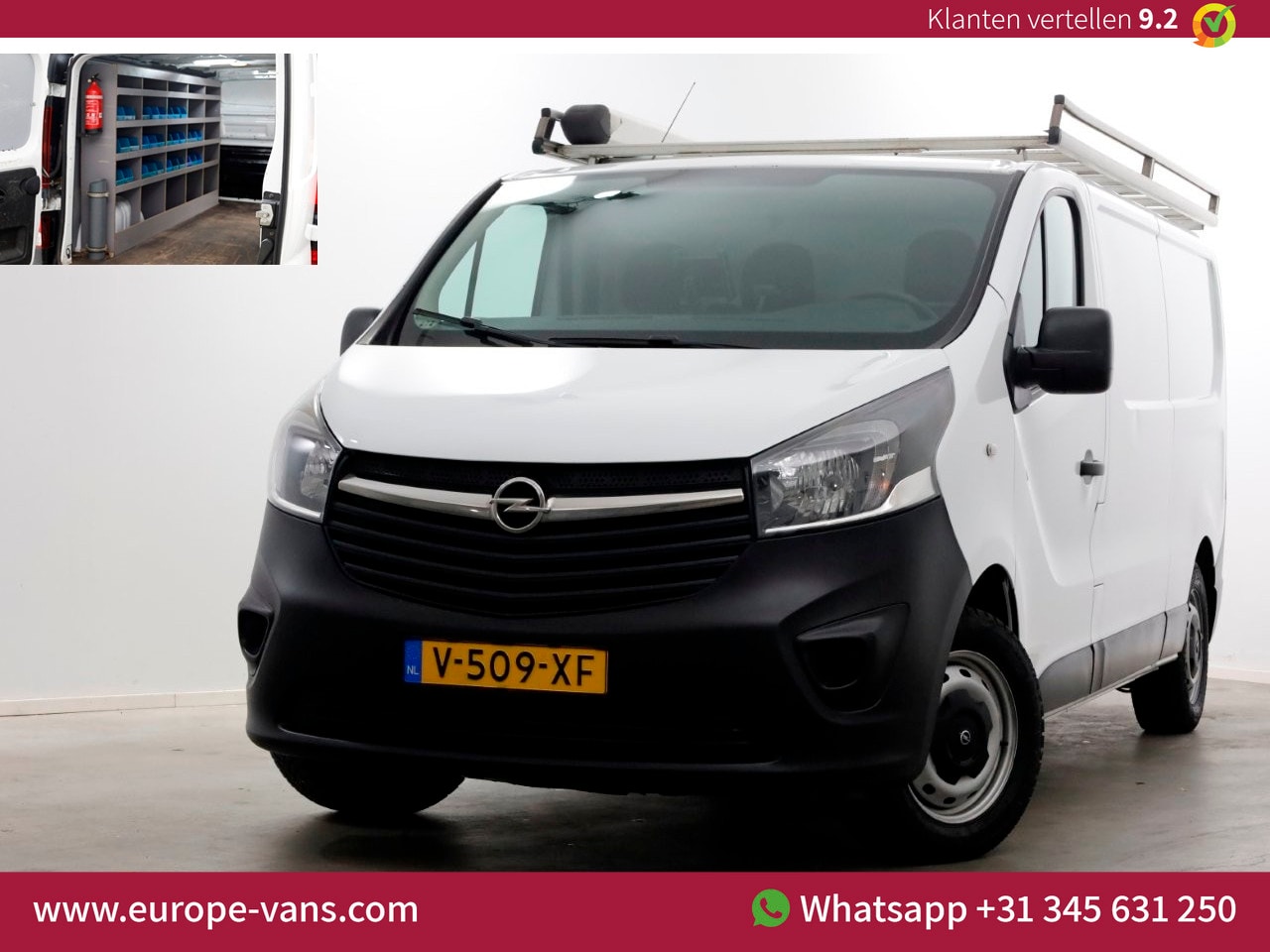 Opel Vivaro - 1.6 CDTI E6 L2H1 Edition Airco/Inrichting/Imperiaal 02-2019 - AutoWereld.nl