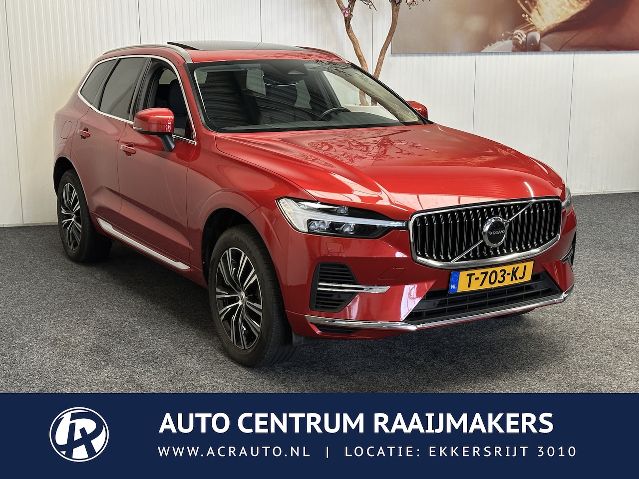 Volvo XC60 - 2.0 Recharge T6 AWD Inscription LEDER NAVIGATIE ADAPTIVE CRUISE CONTROL PANORAMA SCHUIF/KA - AutoWereld.nl