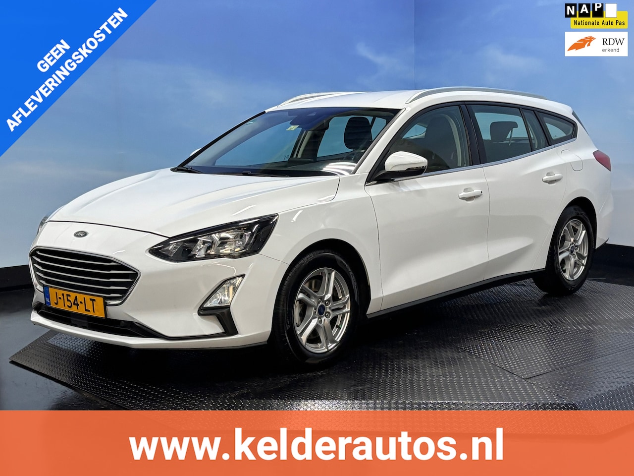 Ford Focus Wagon - 1.0 EcoBoost Edition Business Navi | Clima | ACC | PDC - AutoWereld.nl