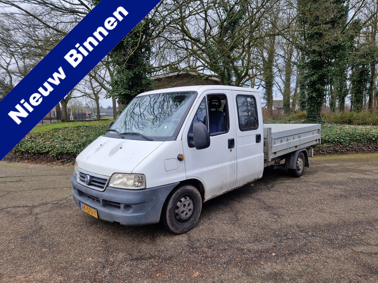 Fiat Ducato - 18 2.3 JTD, Pick up dubb cab.7 pers. , apk 12-2025 - AutoWereld.nl