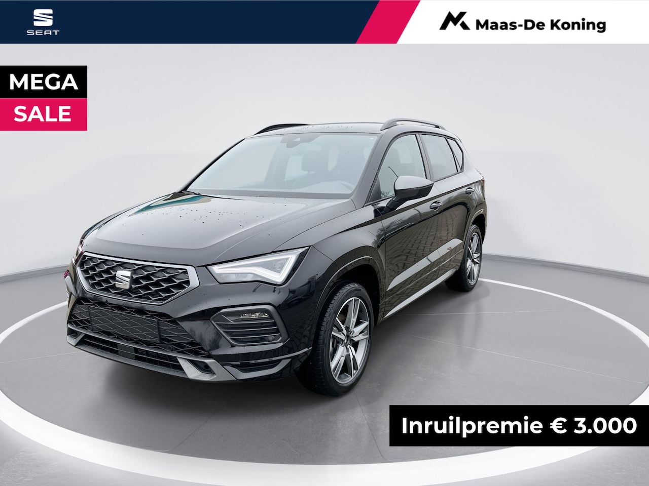 Seat Ateca - FR Business Intense 1.5 110 kW / 150 pk TSI SUV 7 SAFE & DRIVING PACK XL | 18 INCH | 3000, - AutoWereld.nl