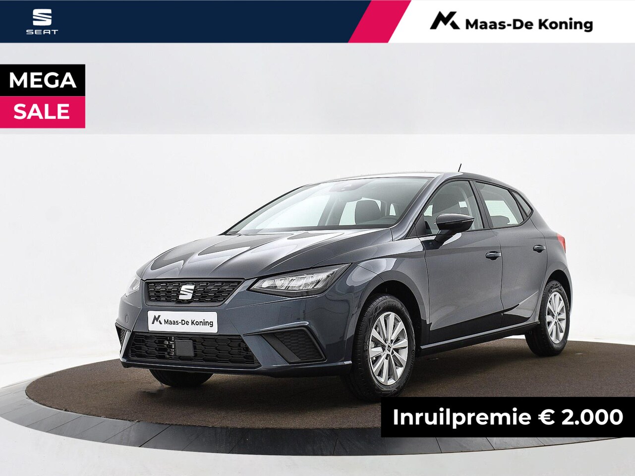 Seat Ibiza - Style 1.0 70 kW / 95 pk TSI 5 Deurs | PRIVATELEASE 350,- PER MAAND!! - AutoWereld.nl