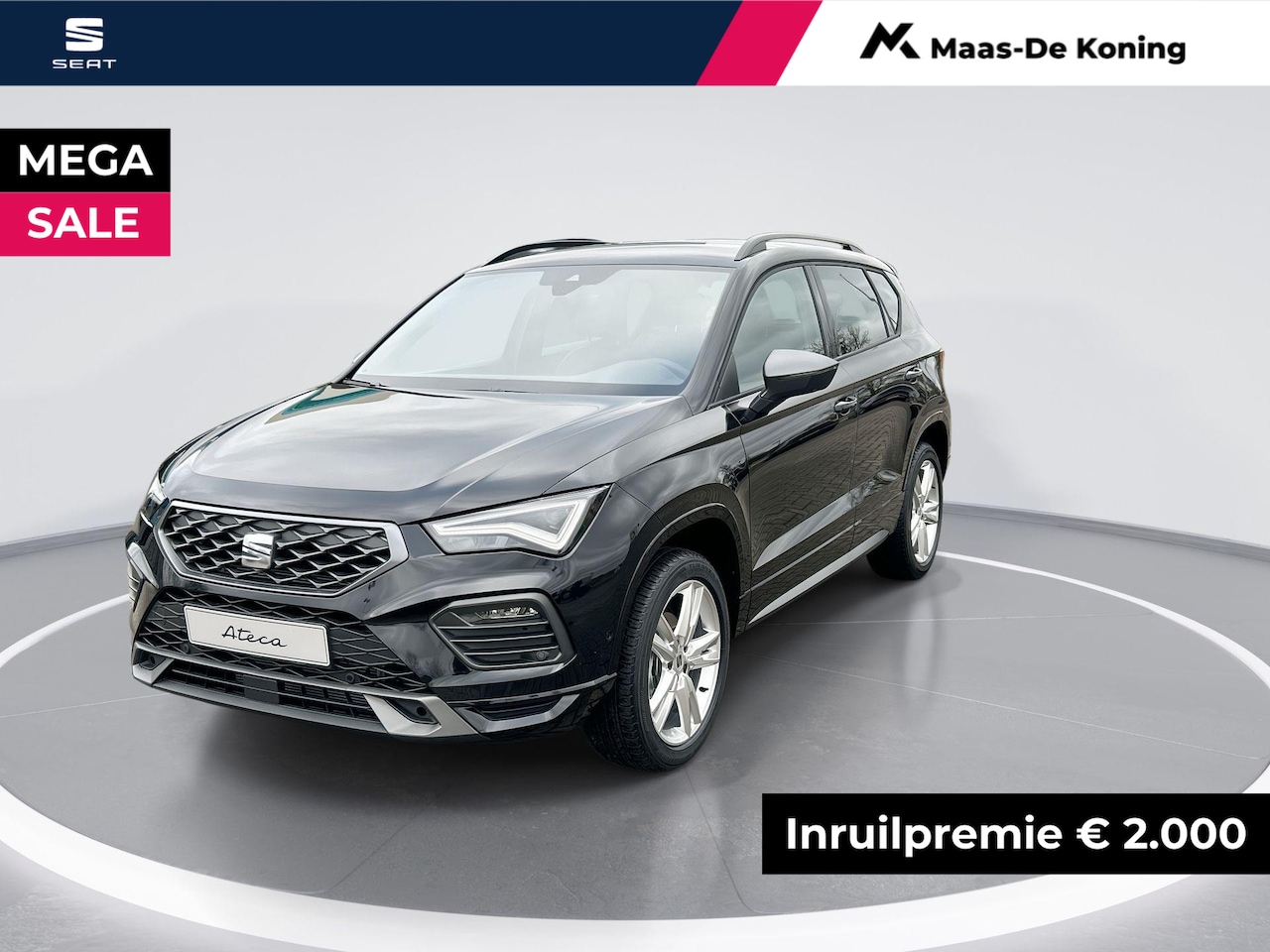 Seat Ateca - FR Business Intense 1.5 110 kW / 150 pk TSI SUV 7 versn. DSG | Metallic Lak | achteruitrij - AutoWereld.nl