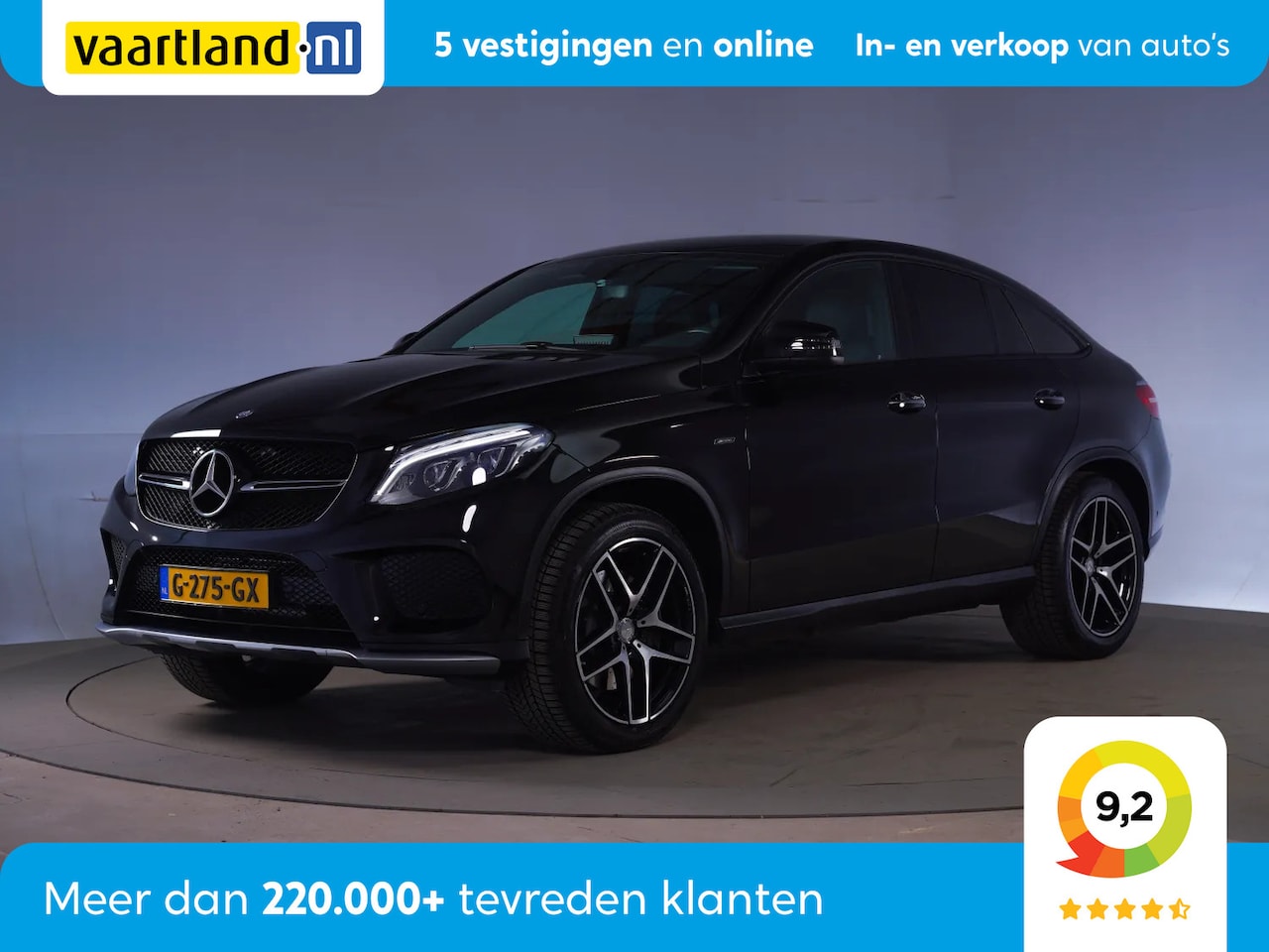 Mercedes-Benz GLE-Klasse Coupé - 450 AMG 4MATIC [ LED Harman/Kardon Navi Leder ] - AutoWereld.nl