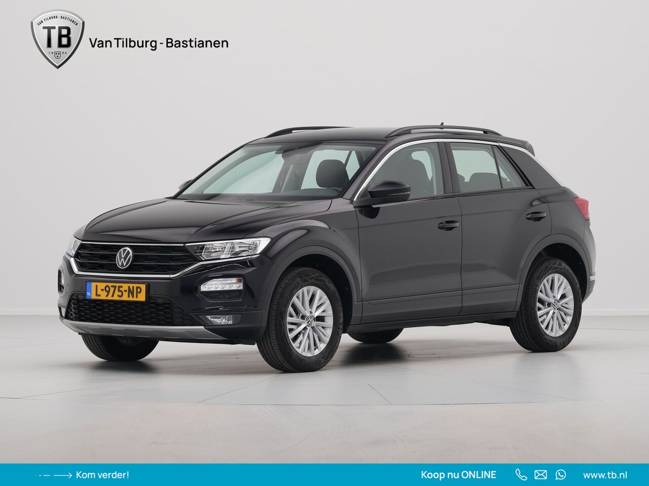 Volkswagen T-Roc - 1.5 TSI 150pk Style Navigatie Trekhaak Acc Stoelverwarming - AutoWereld.nl