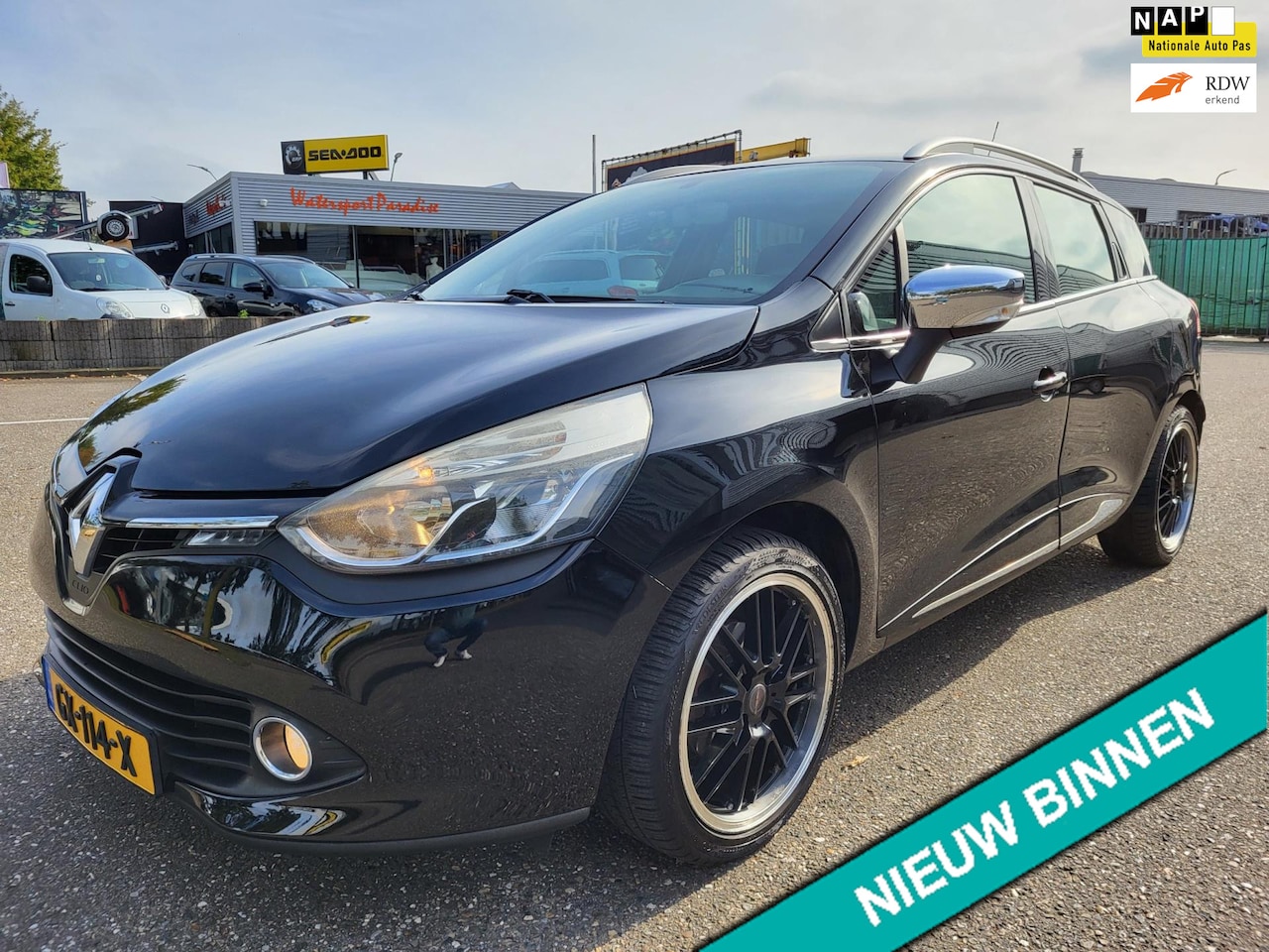 Renault Clio Estate - 1.2 16V NAVI,CR.CONTROL,dealer onderhouden - AutoWereld.nl