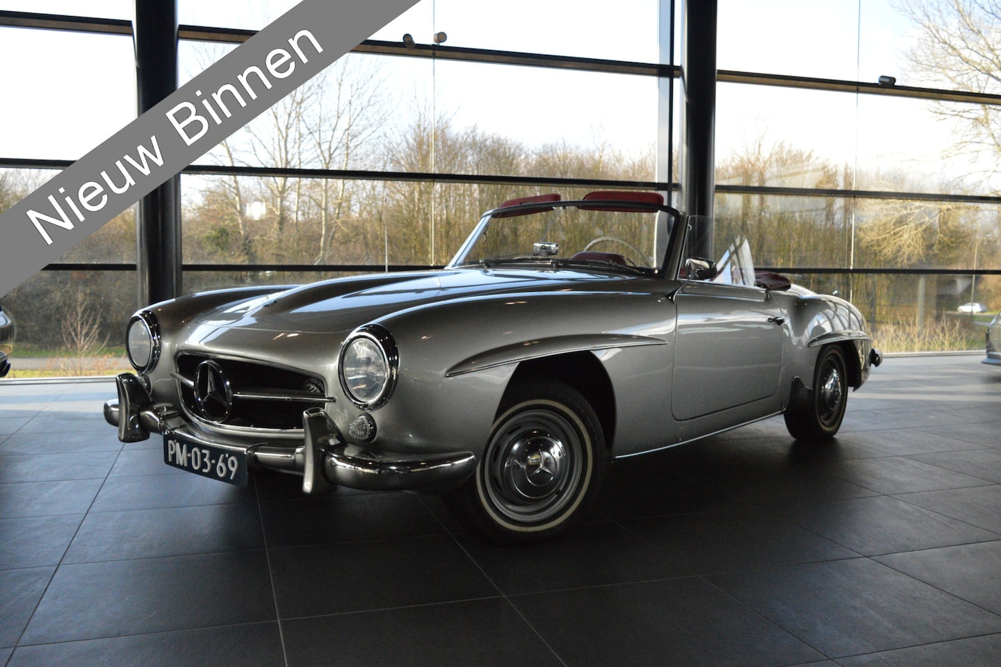 Mercedes-Benz SL-klasse Cabrio - 190SL zeer mooie staat gerestaureerd - AutoWereld.nl