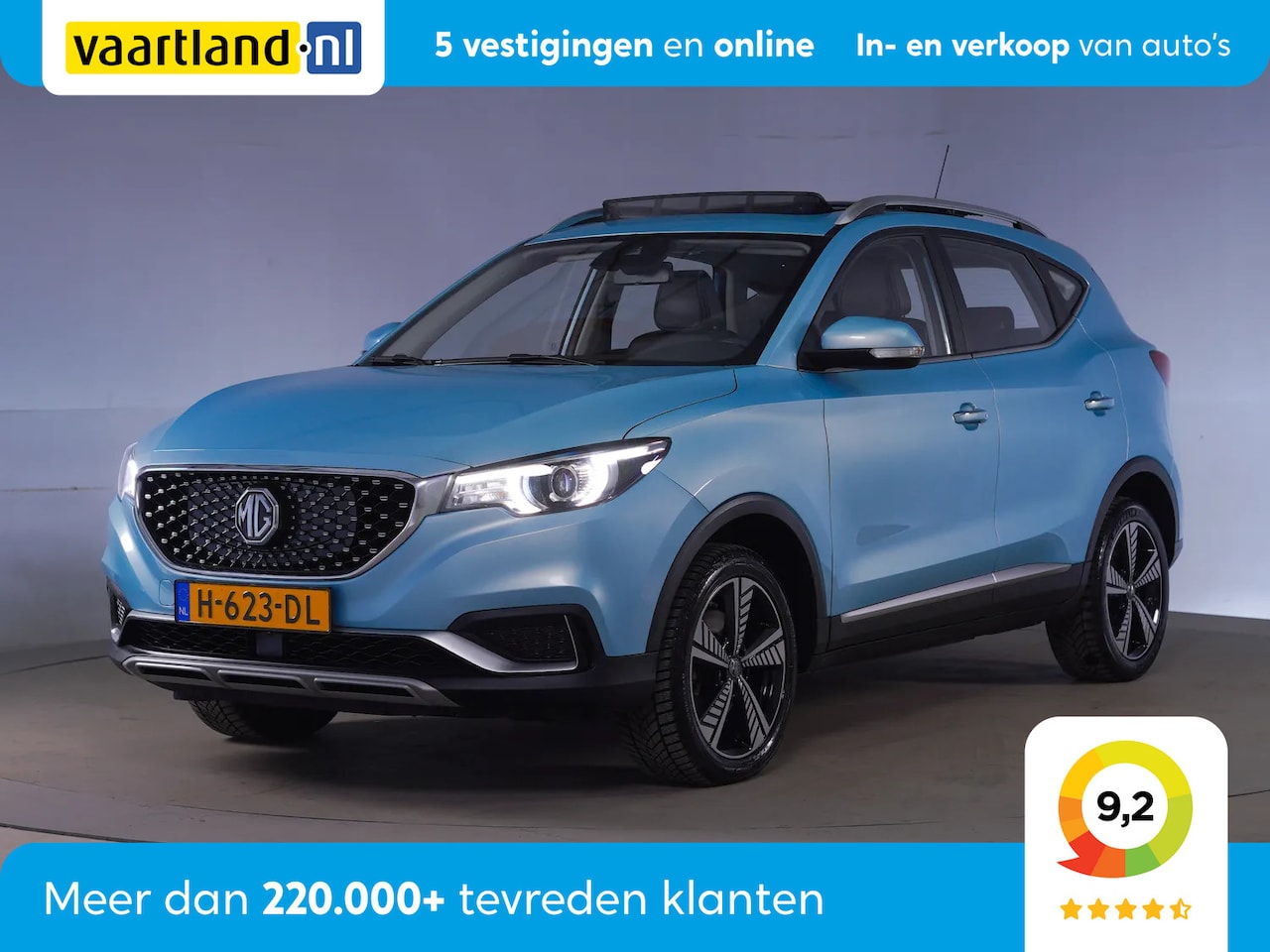 MG ZS - EV 45 kWh Luxury [ Panorama Leder Navi ] - AutoWereld.nl