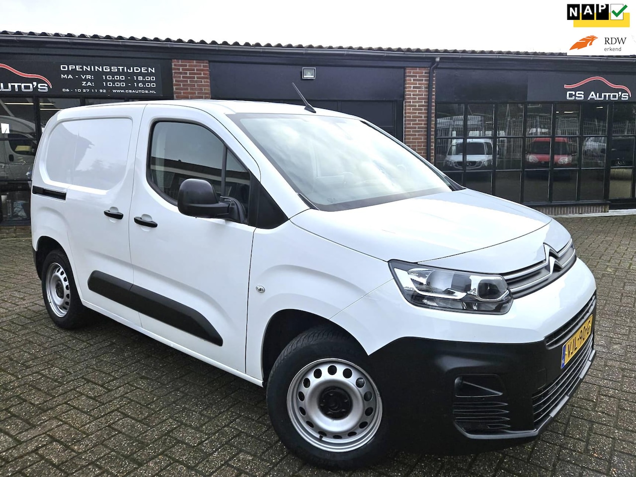 Citroën Berlingo - 1.5 BlueHDI|131PK|AUTOMAAT|2021|GB NAVI|CARPLAY|AIRCO|CRUISE.CONTROL - AutoWereld.nl