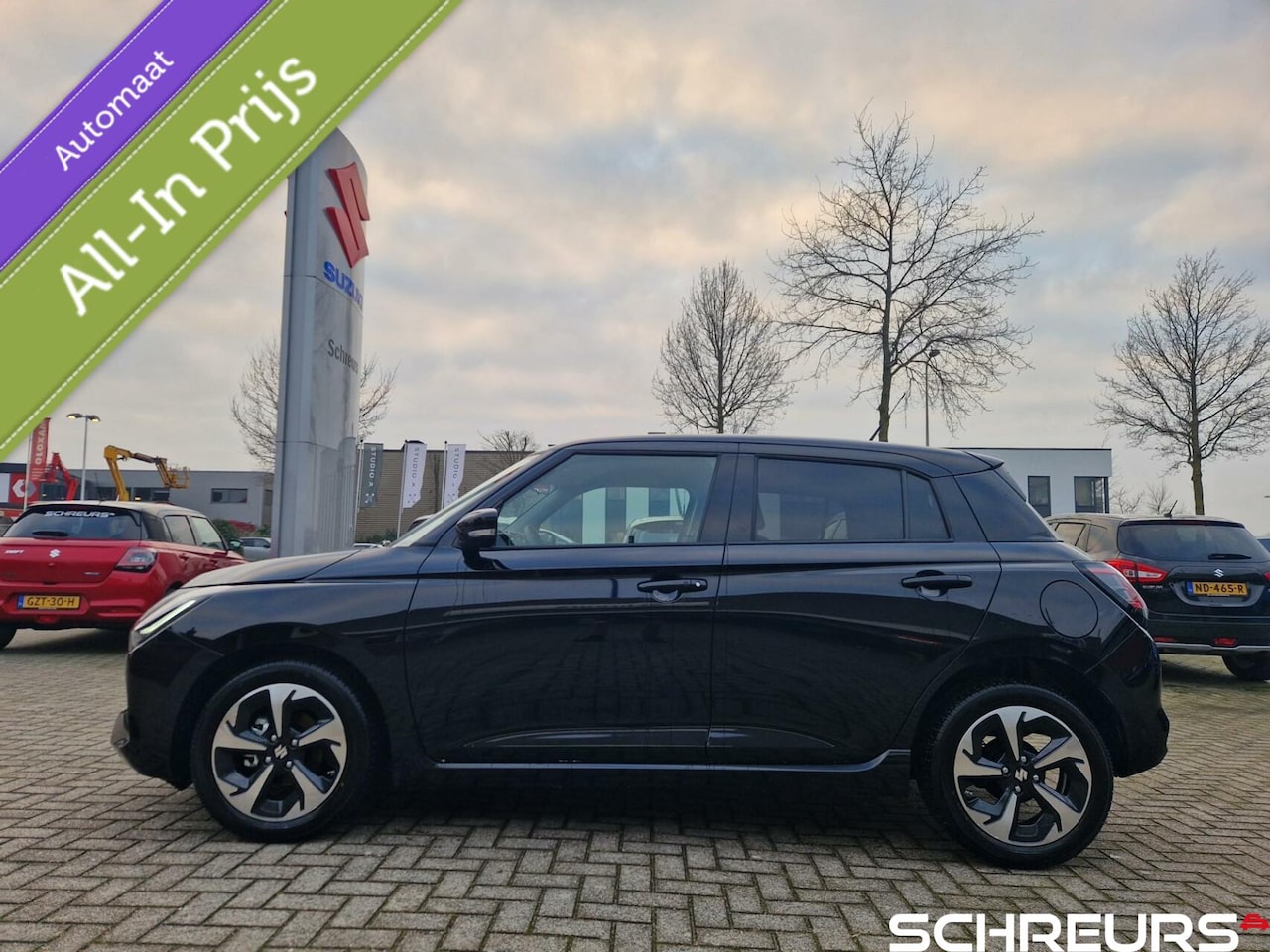 Suzuki Swift - 1.2 Style Smart Hybrid | Automaat | Dakspoiler | Nieuwprijs € 29044,- | 6 jaar garantie - AutoWereld.nl