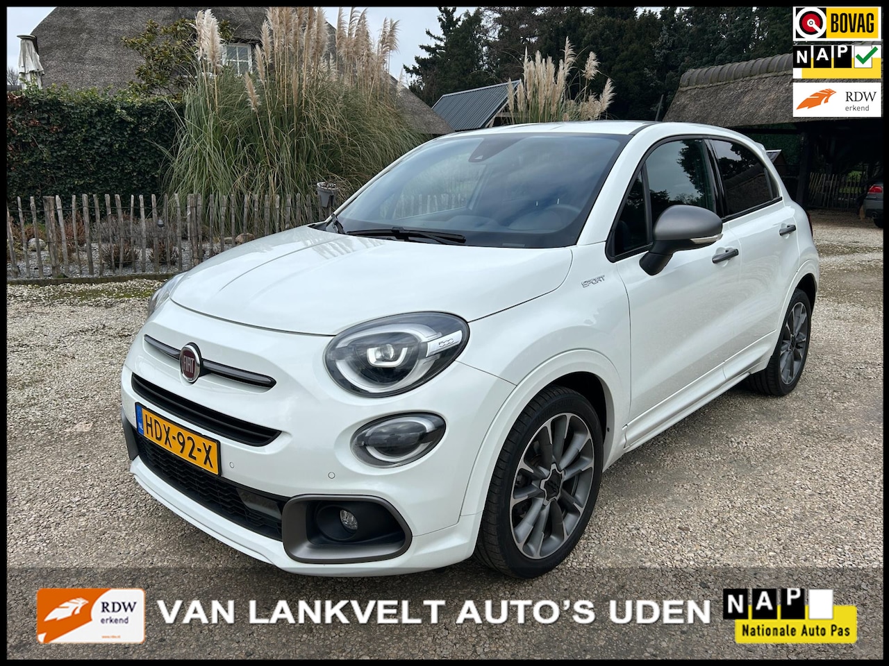 Fiat 500 X - 1.0 GSE Sport Navi, Cruise, Camera, Ecc - AutoWereld.nl