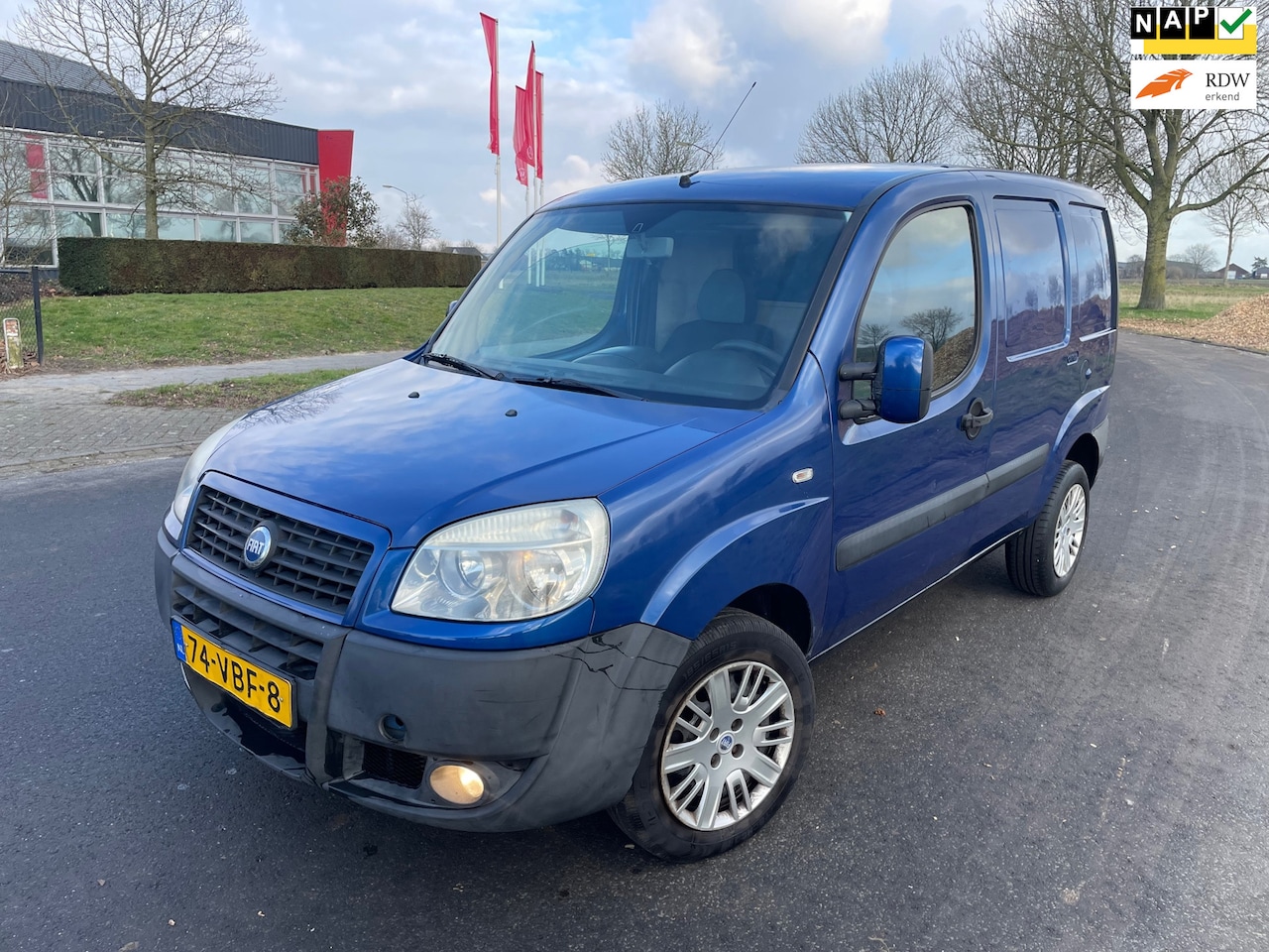 Fiat Doblò - 1.9 MultiJet SX HD AIRCO/APK/NAP - AutoWereld.nl