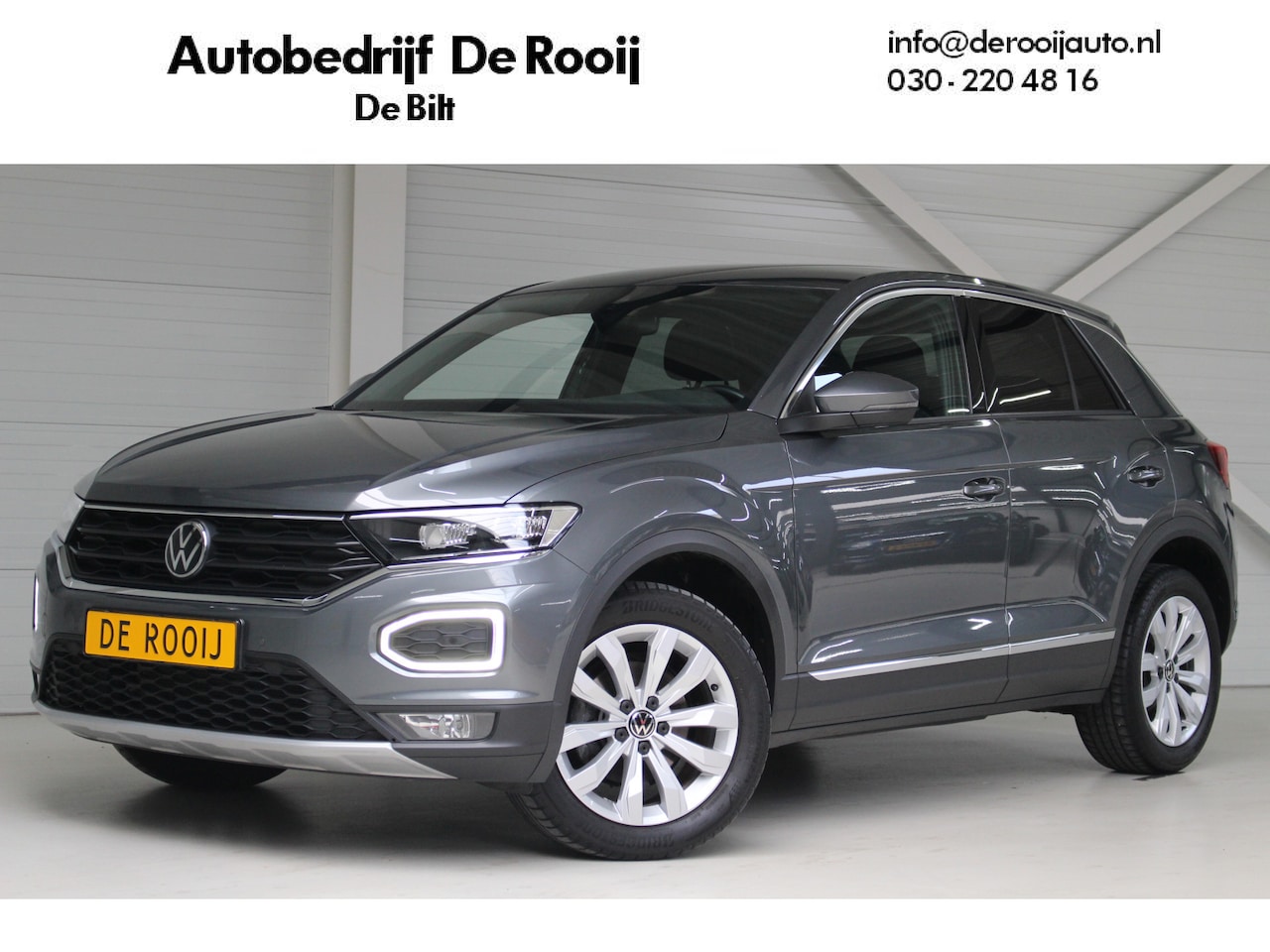 Volkswagen T-Roc - 1.5 TSI Sport Automaat Stoelverwarming | App Connect | Adaptieve Cruise Control | Dode Hoe - AutoWereld.nl