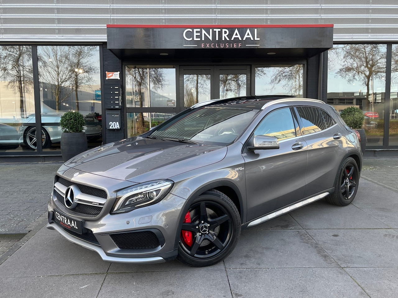 Mercedes-Benz GLA-Klasse - AMG 45 4MATIC 360PK|Pano|Recaro|Memory|Camera|Leder|Stoelverwarming - AutoWereld.nl