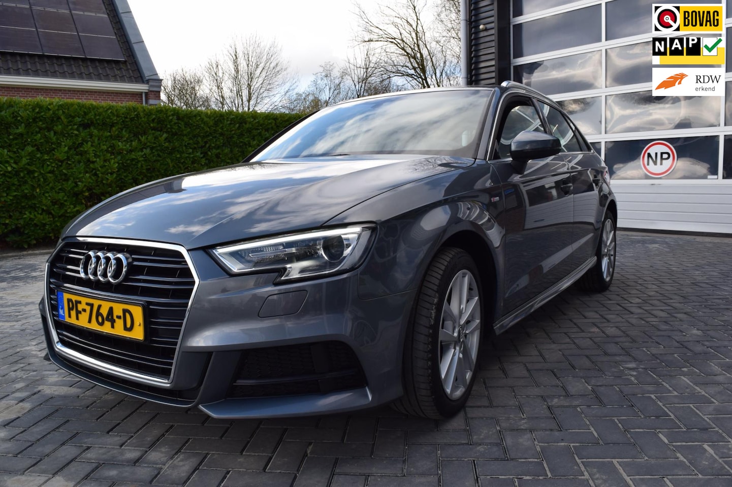 Audi A3 Sportback - 1.0 TFSI Design Pro Line Plus S line buiten - AutoWereld.nl