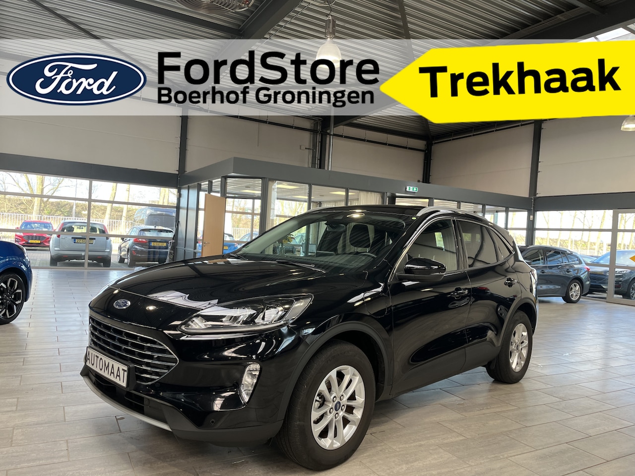 Ford Kuga - 2.5 PHEV 225 pk Titanium | Winter pack | Elek. trekhaak | Camera | 100% dealer onderhouden - AutoWereld.nl