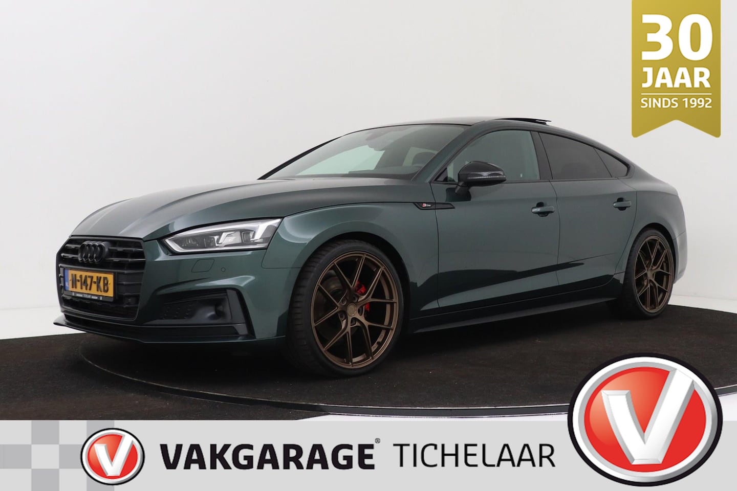 Audi A5 Sportback - 2.0 TFSI S-Line | Uitklap Trekhaak | Panoramadak | Bang & Olufsen | Adap. Cruise | CarPlay - AutoWereld.nl