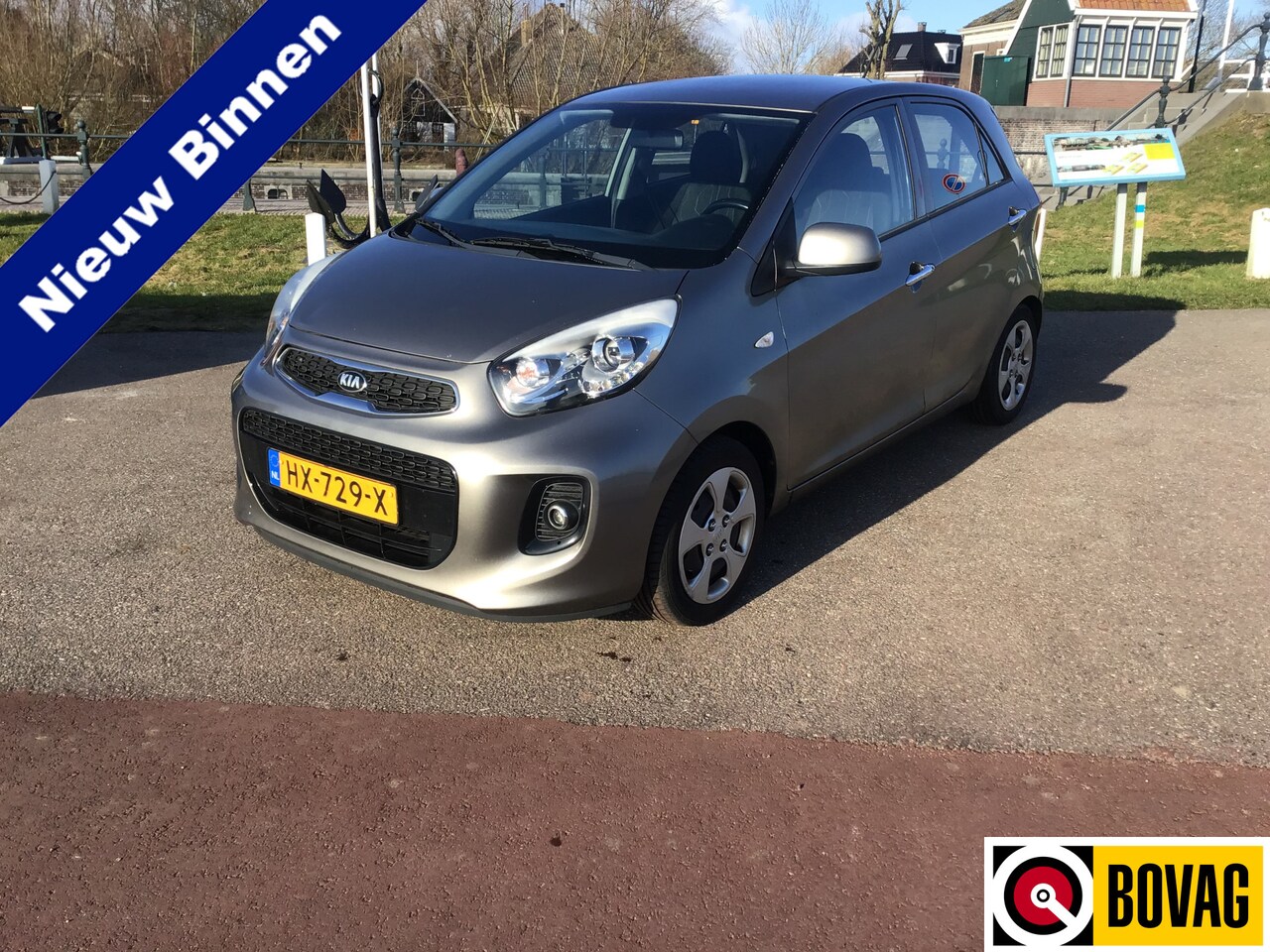 Kia Picanto - 1.0 CVVT DynamicLine Bj2016 airco 5deurs - AutoWereld.nl