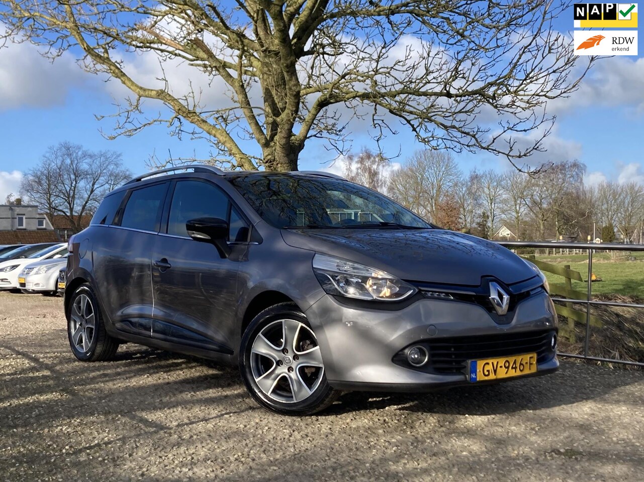 Renault Clio Estate - 1.5 dCi ECO Night&Day | Navi + Airco + Cruise nu €3.975,-!! - AutoWereld.nl