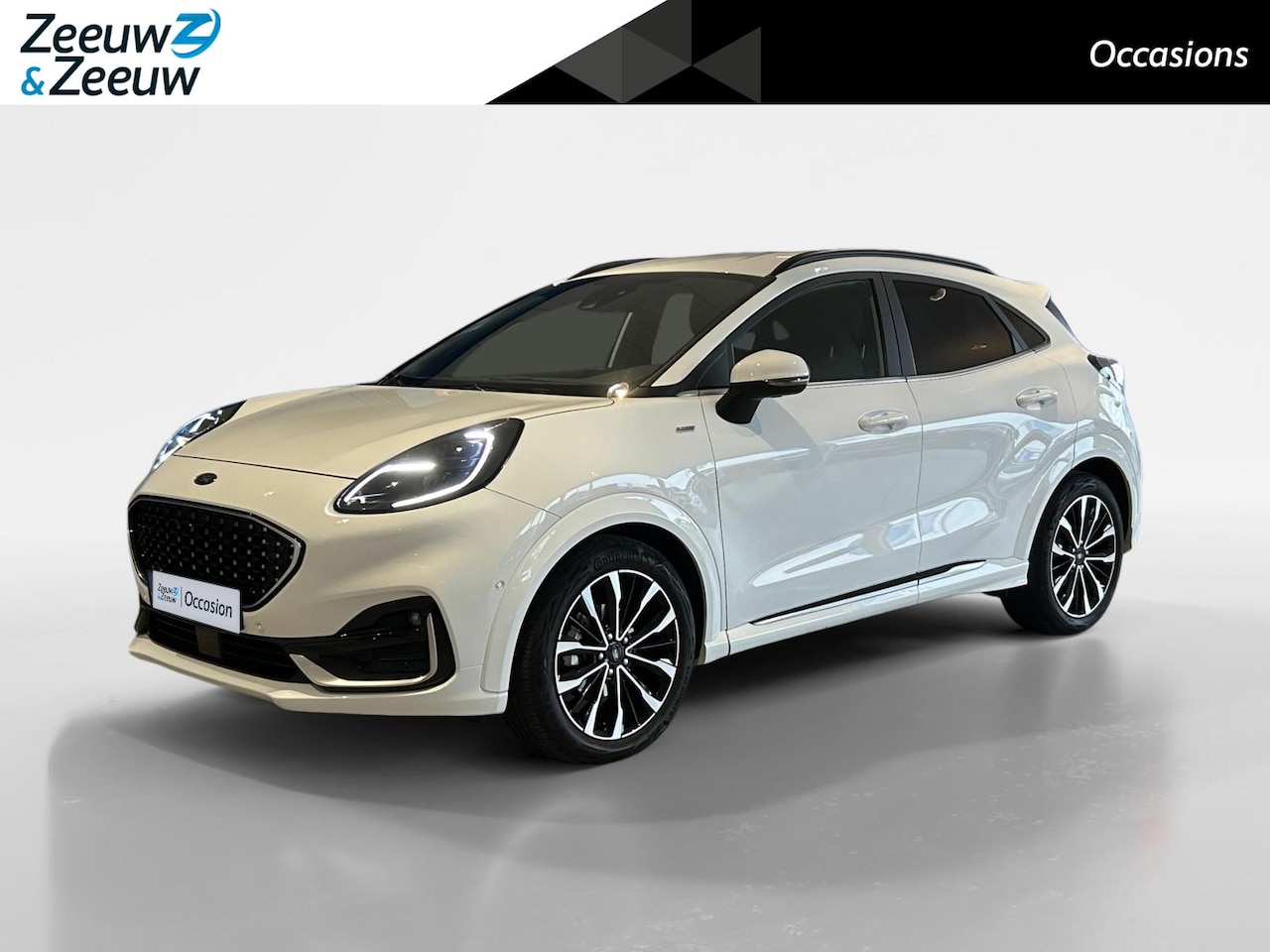 Ford Puma - 1.0 EcoBoost Hybrid ST-Line Vignale 155pk | Dealer onderhouden | Stoel- stuur en voorruitv - AutoWereld.nl