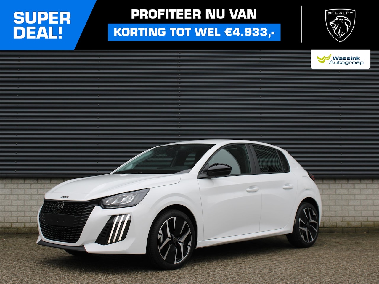 Peugeot 208 - 1.2 PureTech 75pk Active | DIRECT BESCHIKBAAR! | Cruise control | Airco | Navigatie | Park - AutoWereld.nl