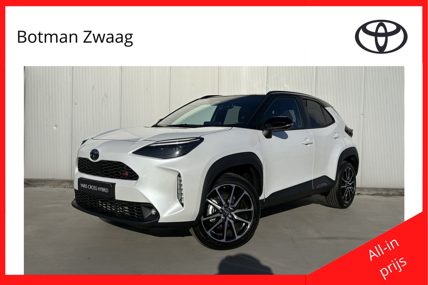 Toyota Yaris Cross - 1.5 Hybrid 130 GR Sport GR Sport Plus Pack | Panoramadak | Head Up Display | Sportstoelen - AutoWereld.nl