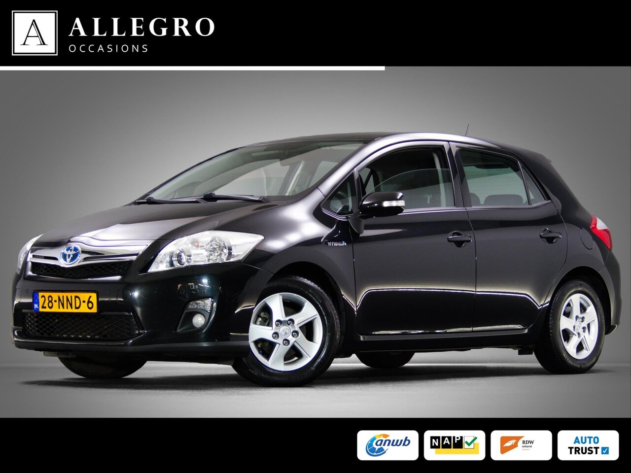 Toyota Auris - 1.8 Full Hybrid Aspiration (NAVIGATIESYSTEEM, CRUISE CONTROL, CLIMATE CONTROL, LICHTMETALE - AutoWereld.nl