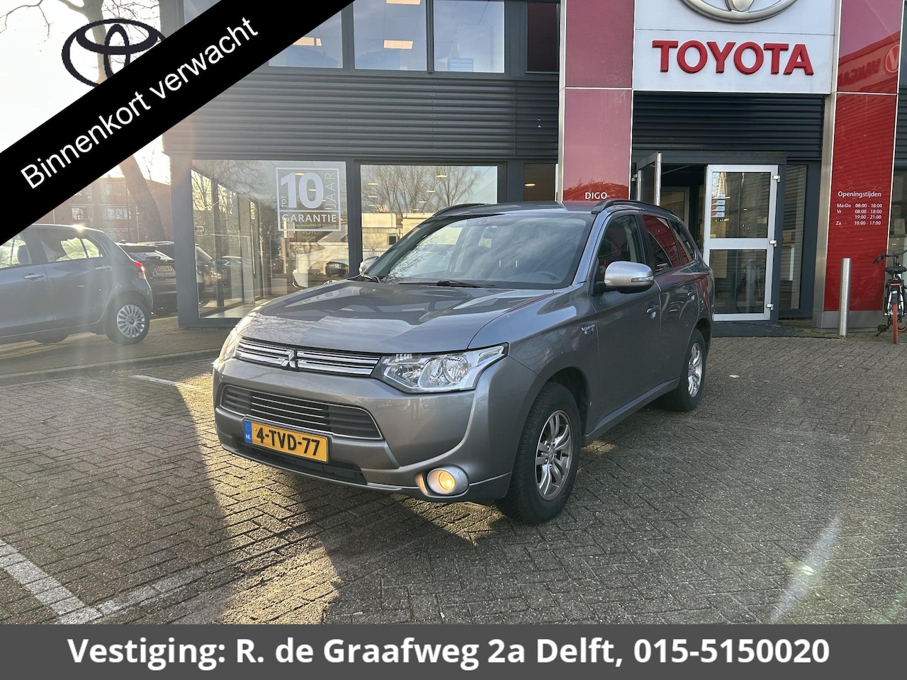 Mitsubishi Outlander - 2.0 PHEV Business Edition | Trekhaak | Cruise Control | Bluetooth | - AutoWereld.nl