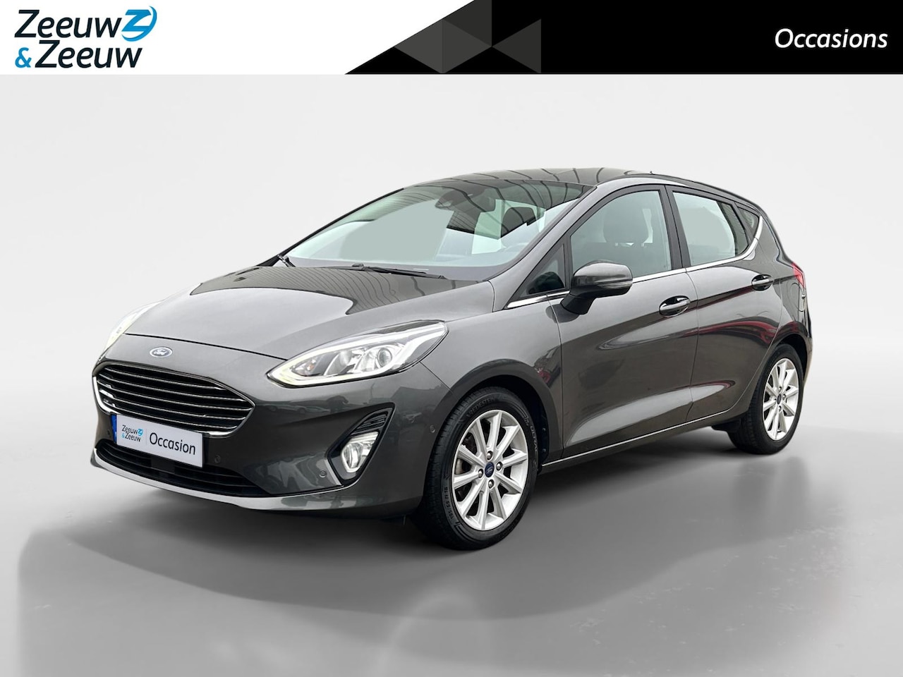 Ford Fiesta - 1.0 EcoBoost Titanium 100pk | Voorruitverwarming | Navigatie | B&O | Adaptieve cruise cont - AutoWereld.nl