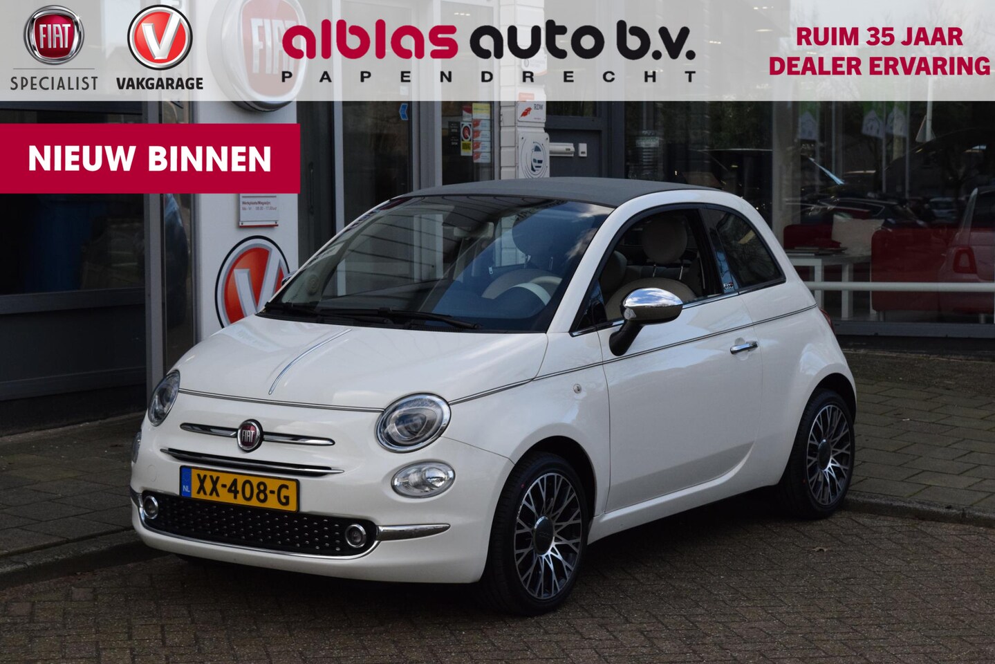 Fiat 500 C - 0.9 TwinAir Turbo Collezione|Automaat Fiat 500 C 0.9 TwinAir Turbo Collezione - AutoWereld.nl