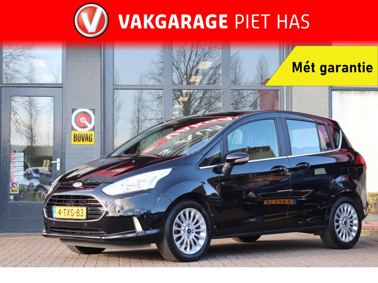 Ford B-Max - 1.0 EcoBoost Titanium | Clima-Airco | Navigatie | Parkeercamera | Incl. Garantie | Bluetoo - AutoWereld.nl