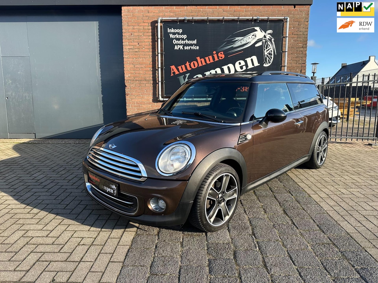 MINI Clubman - Mini 1.6 Cooper Chili*Pano*Stoelverwarming*17 Inch - AutoWereld.nl