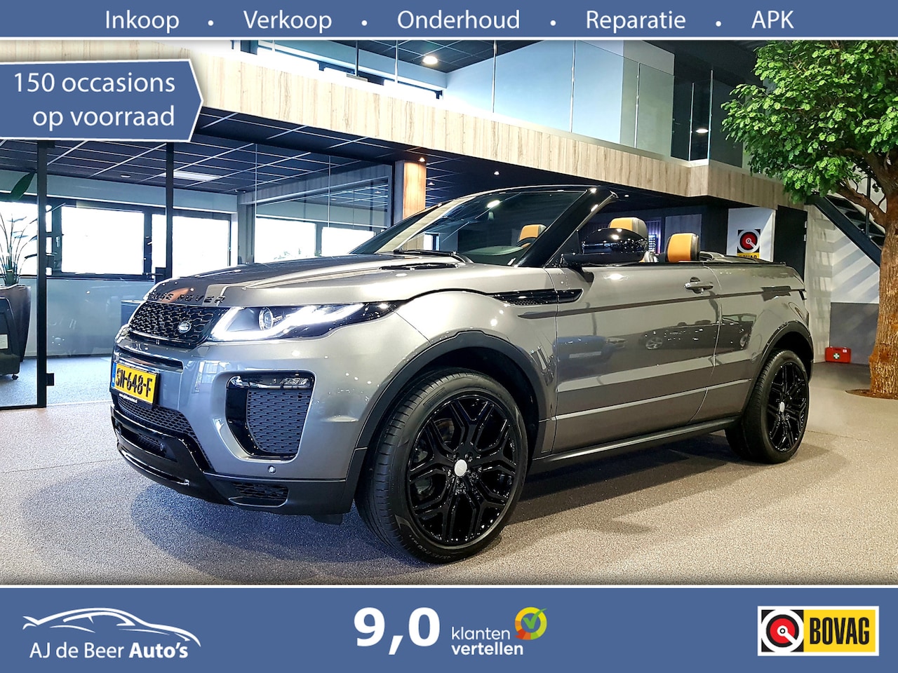 Land Rover Range Rover Evoque - Convertible 2.0 Si4 SE Dynamic Volleder | Verw. stoelen/stuur | Navi | Cruise | etc.. - AutoWereld.nl