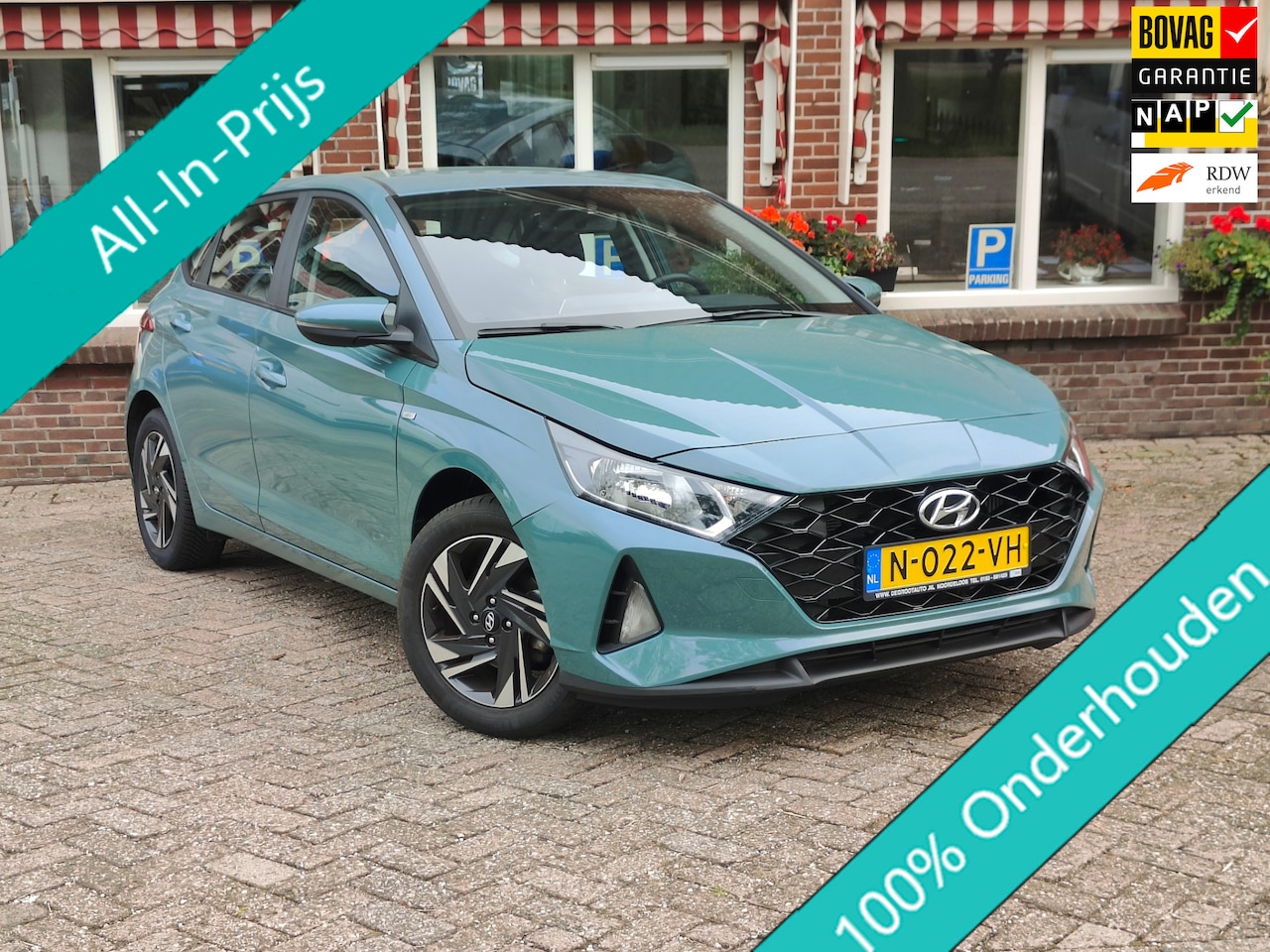 Hyundai i20 - 1.0 T-GDI Comfort Hybride Airco Cruise Camera LMV - RIJKLAR - - AutoWereld.nl