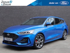 Ford Focus Wagon - 1.0 EcoBoost Hybrid ST Line X 125pk | €3.500.- korting | Stoel- stuur en voorruitverwarmin