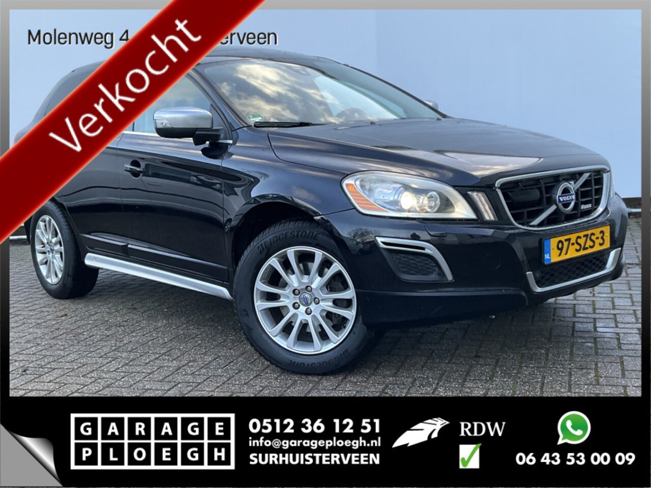 Volvo XC60 - 2.4 D5 215pk AWD R-Design DVD Duo-Leer Nav/Cam Trekhaak - AutoWereld.nl