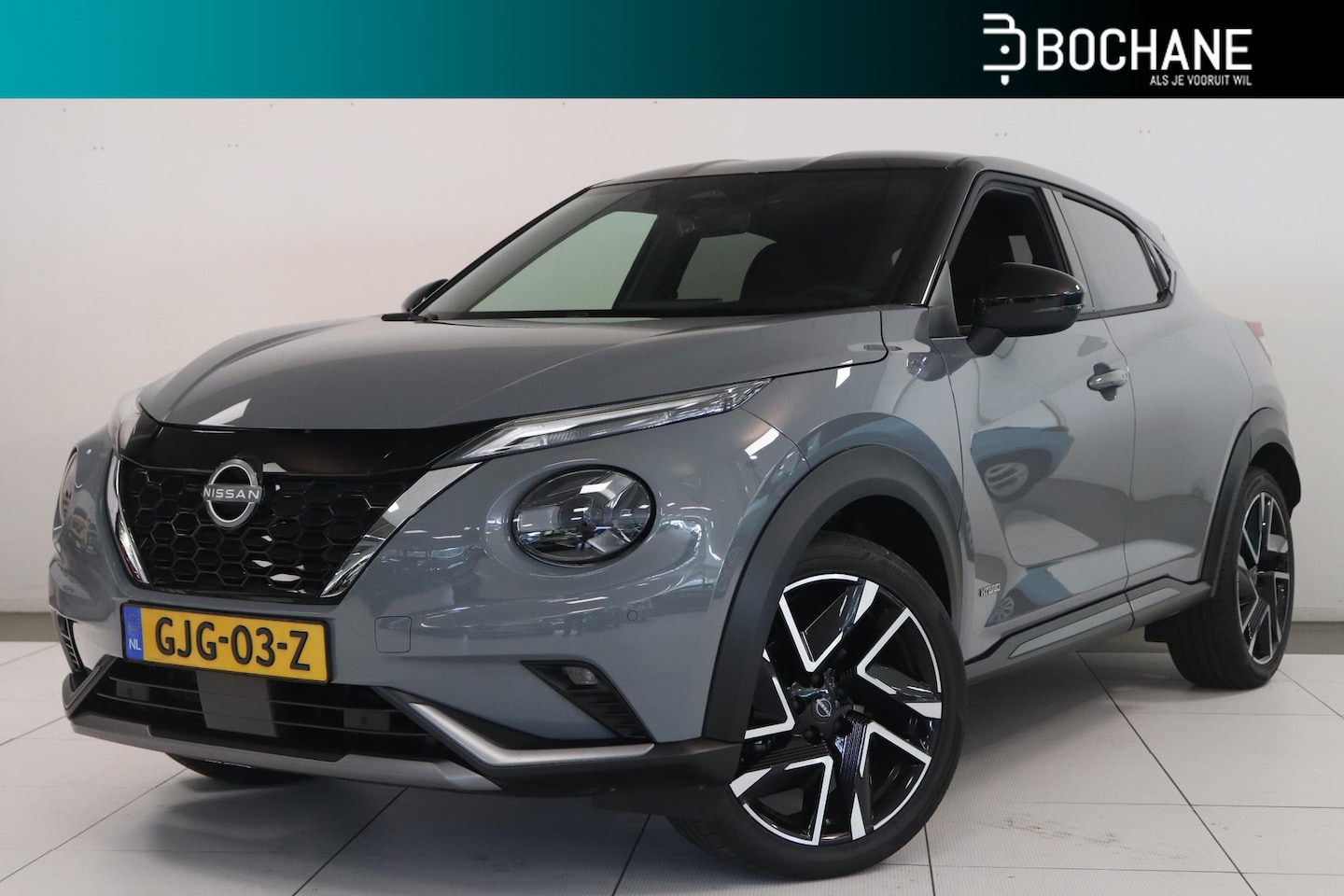 Nissan Juke - 1.6 Hybrid 143 N-Design COLD PACK / METALLIC LAK - AutoWereld.nl